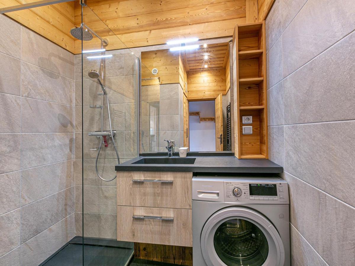 Grand Studio Cabine, Balcon, Parking, Centre La Clusaz - Fr-1-437-85 Ngoại thất bức ảnh