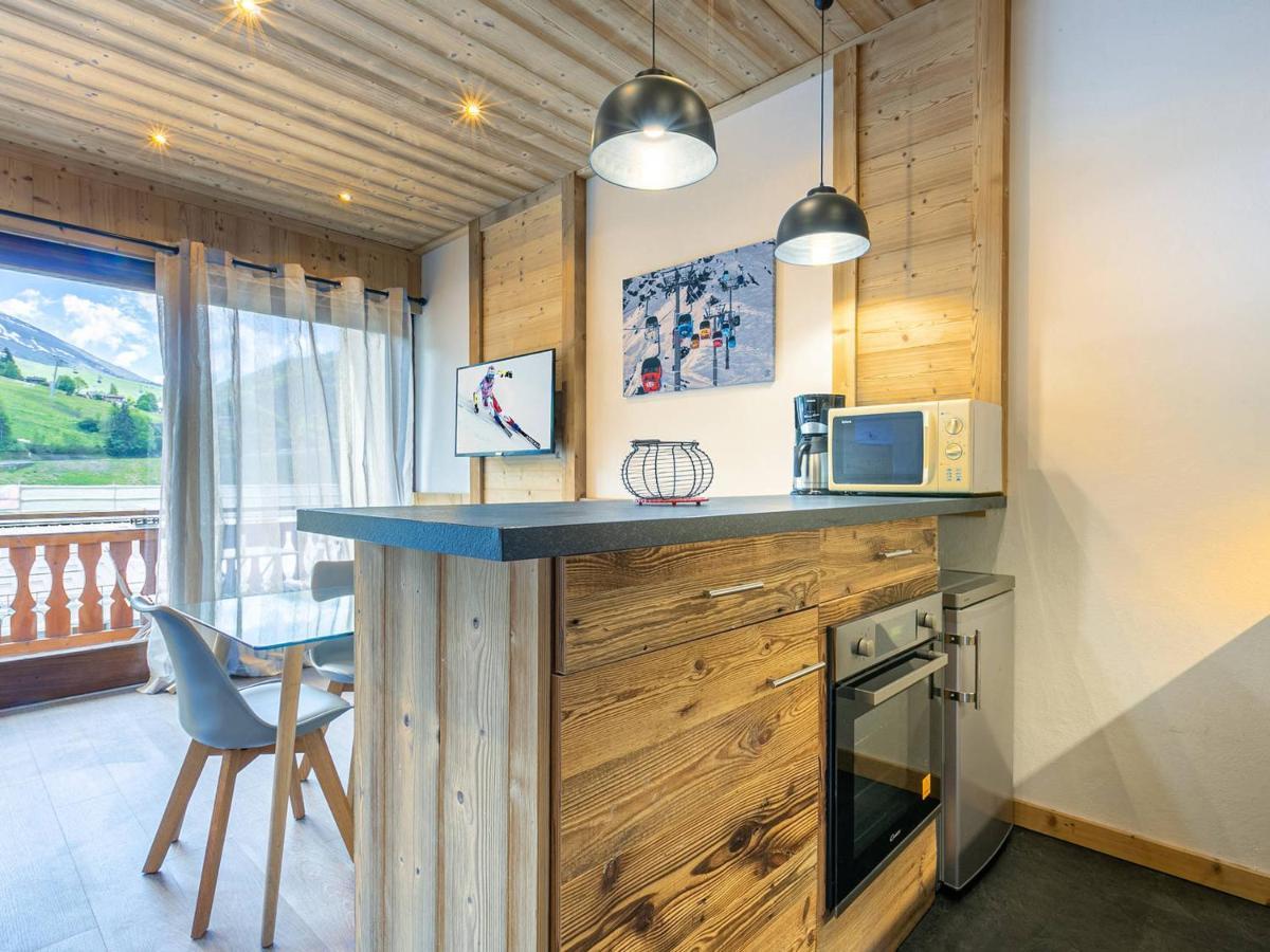 Grand Studio Cabine, Balcon, Parking, Centre La Clusaz - Fr-1-437-85 Ngoại thất bức ảnh